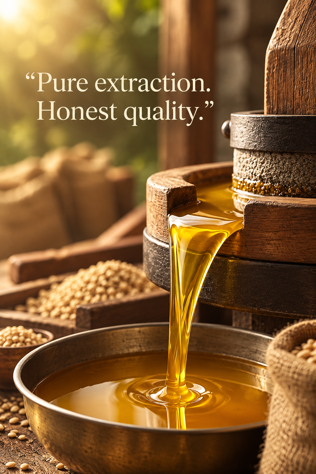 Cold-Pressed Oils