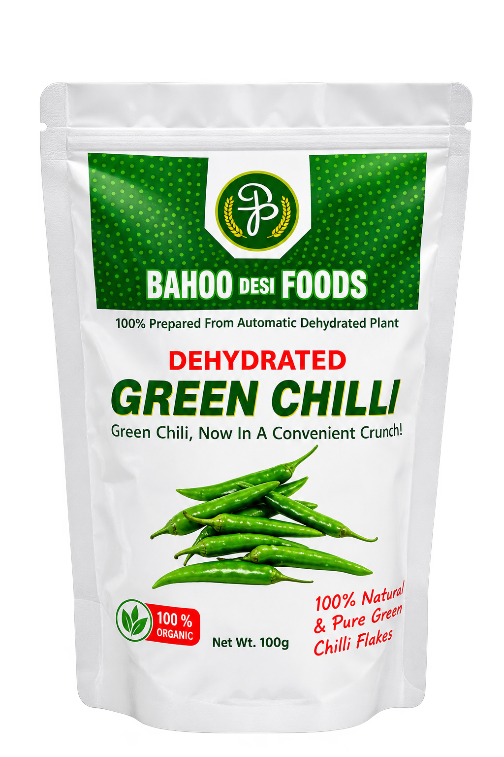 Dehydrated Green Chilli